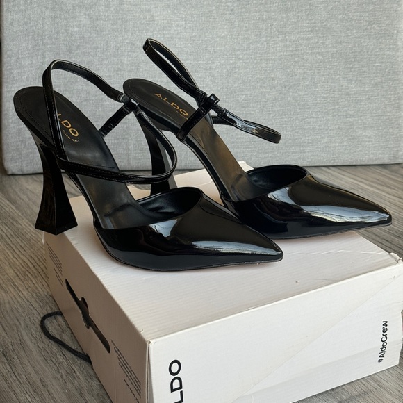 Aldo Elegant Black Women's Heels - Picture 3 of 7